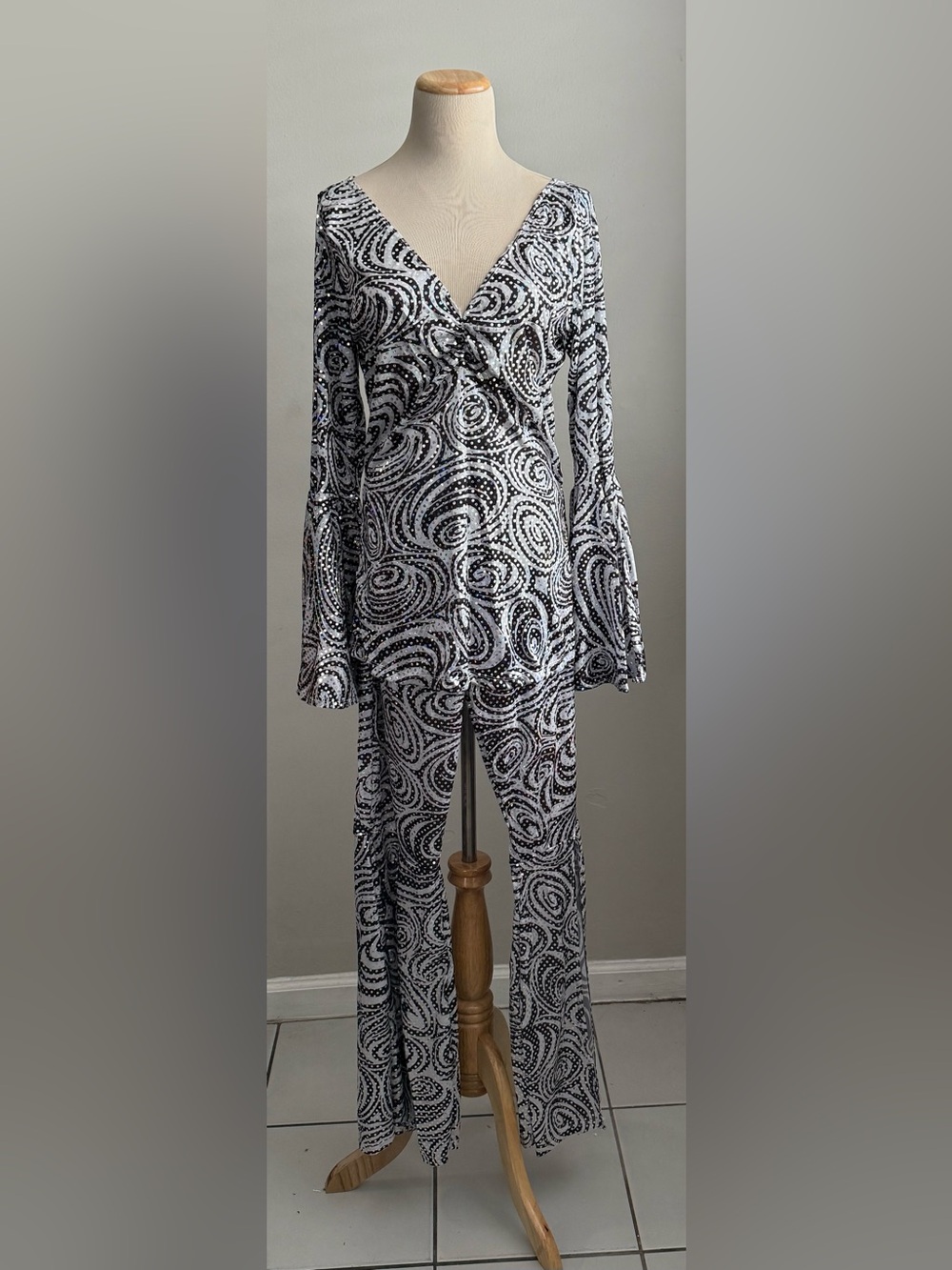 Foxy Lady Disco Costume – Plus Size XL (12-14)